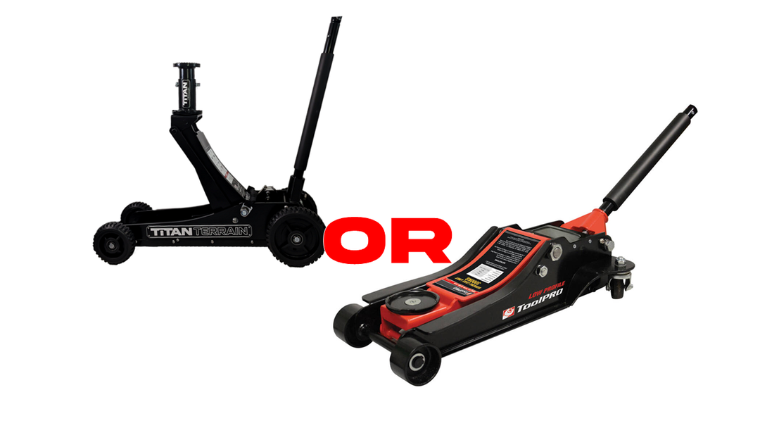 Comparing the Titan Terrain Jacks to Supercheap Auto Jacks and Repco Jacks