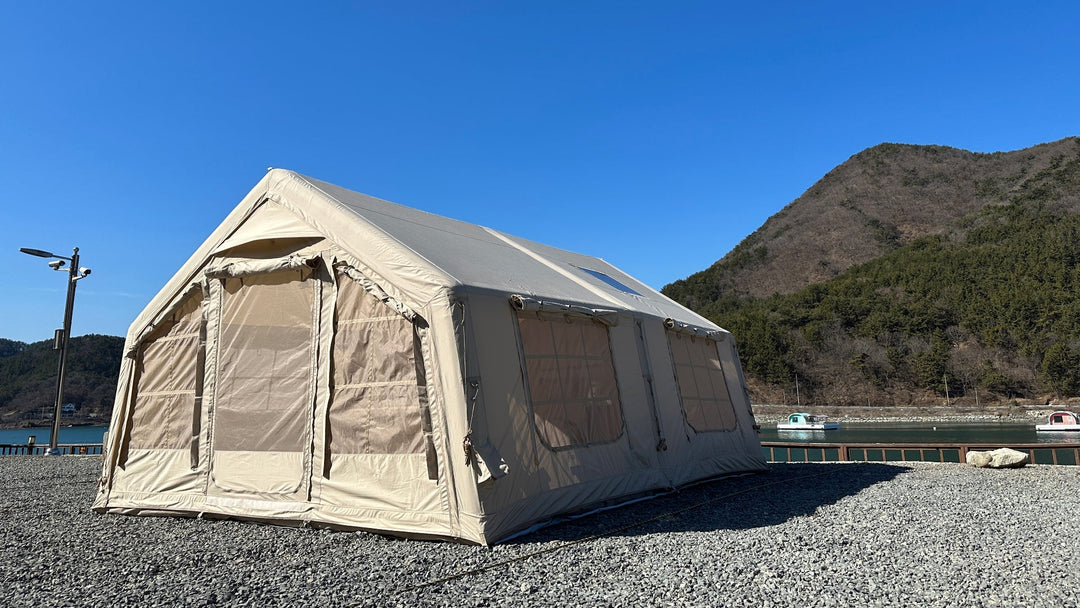 Titan Inflatable Tents vs Traditional Tents