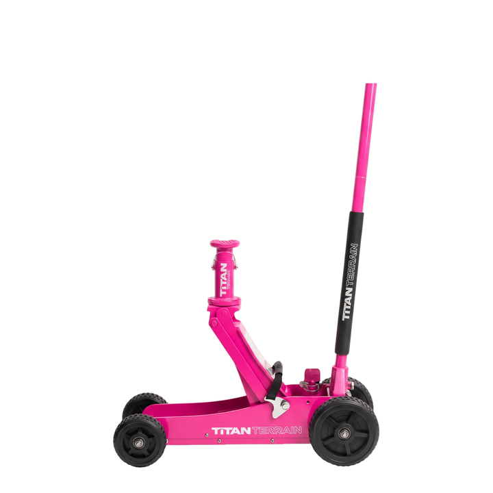 2 TONNE RUGGED FLOOR JACK - DEEP PINK EDITION