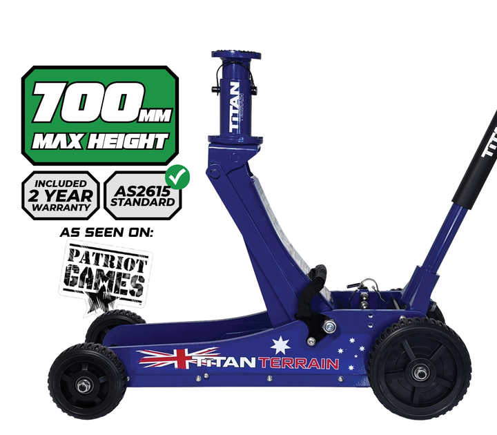 3 TONNE RUGGED FLOOR JACK - AUSSIE FLAG EDITION