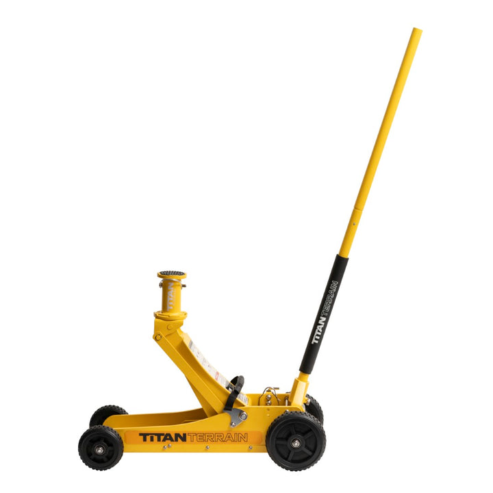3 TONNE RUGGED FLOOR JACK - HI-VIS YELLOW EDITION