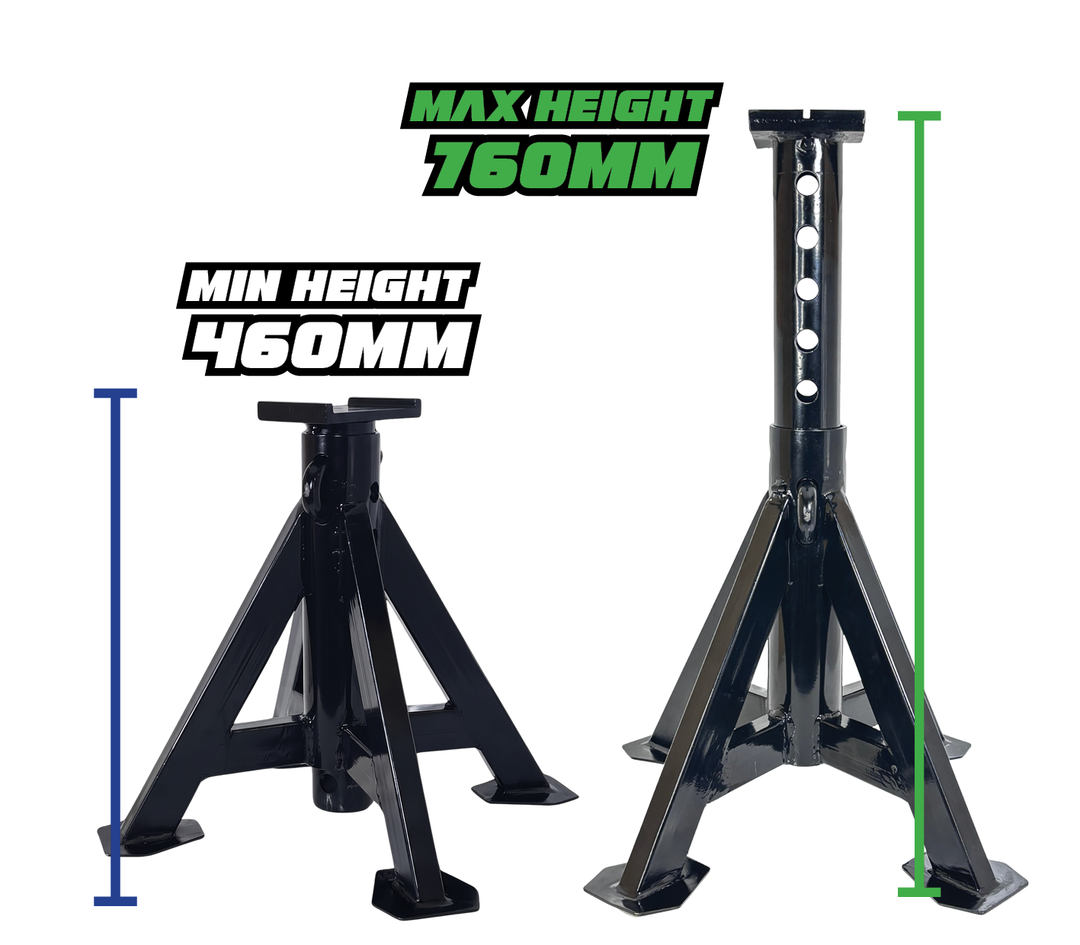 Titan Terrain - Big Boy Jack Stands (8 000kg Rated) - Heavy Duty