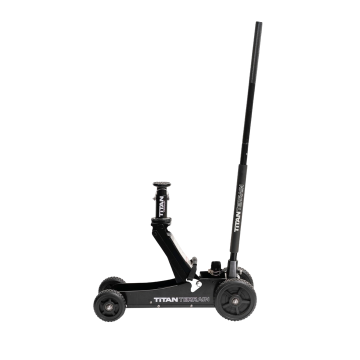 Titan Terrain 2T Extra Height Jack Pack - Includes 2000KG Jack, Extension Upgrades &amp; Lifetime Warranty