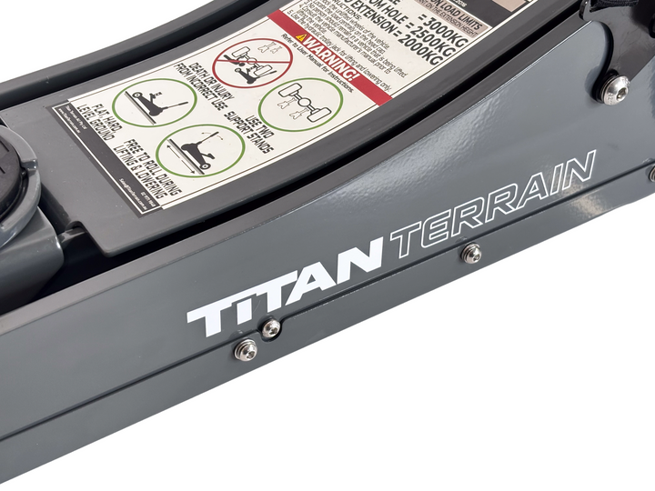 3 TONNE RUGGED FLOOR JACK - GRAPHITE GREY EDITION