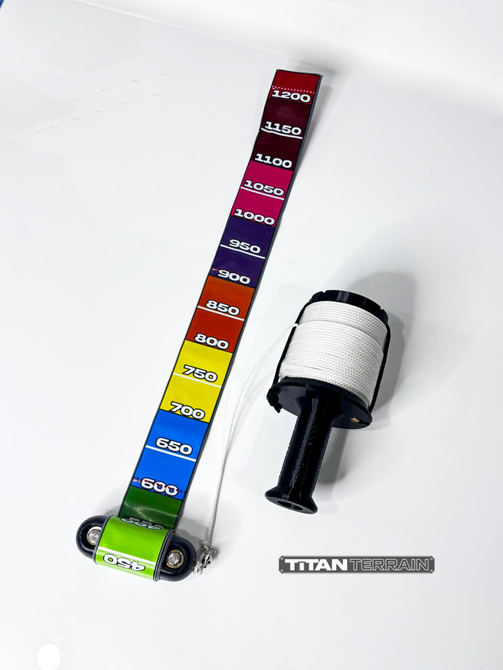 TITAN TERRAIN DEPTH GAUGE - Easily Measure Water Depth Up to 1.2m (4ft)