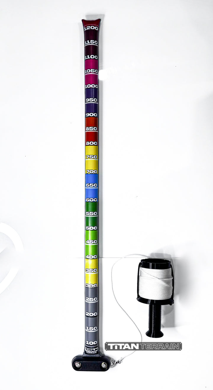 TITAN TERRAIN DEPTH GAUGE - Easily Measure Water Depth Up to 1.2m (4ft)