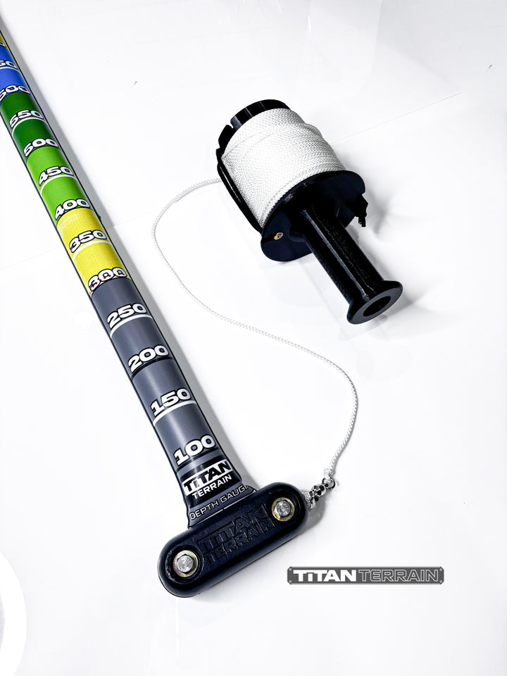 TITAN TERRAIN DEPTH GAUGE - Easily Measure Water Depth Up to 1.2m (4ft)
