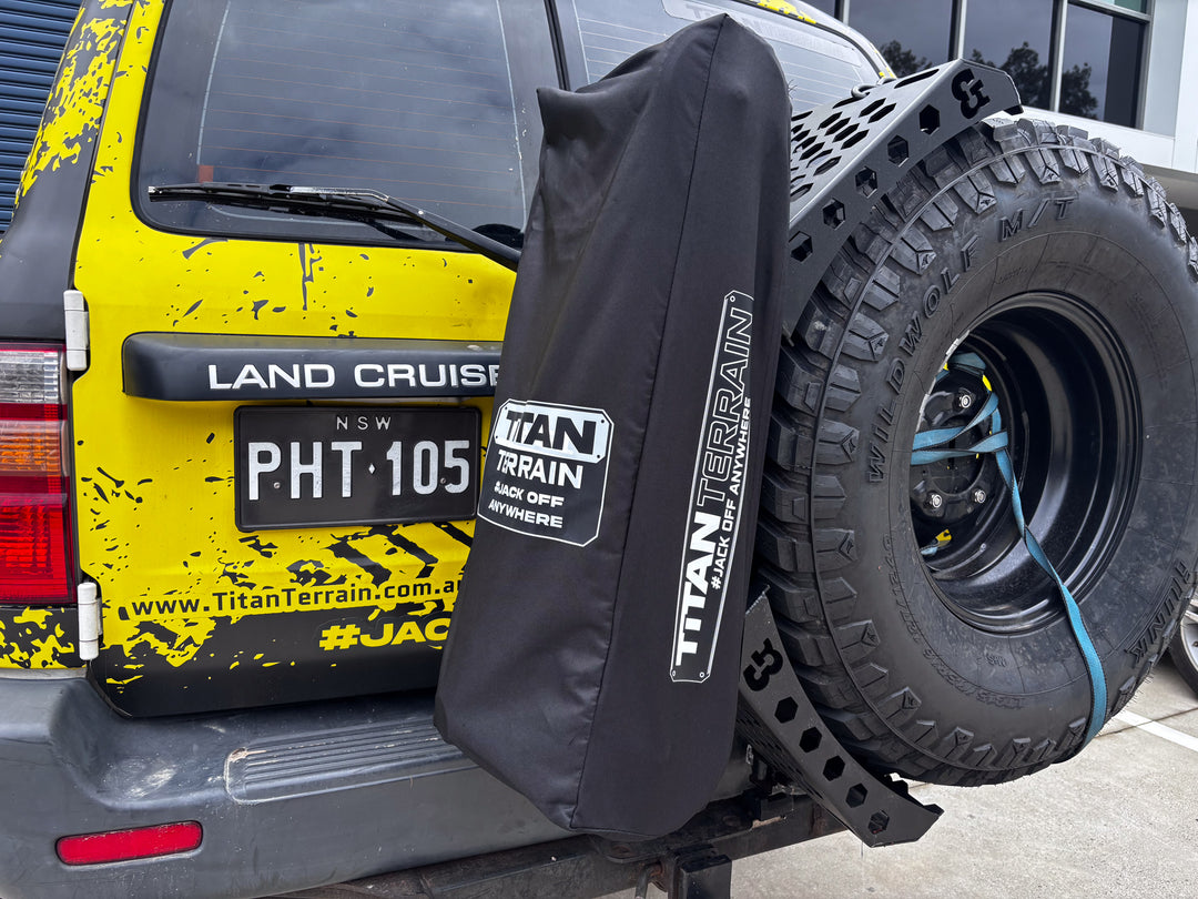 Titan Terrain - Cover Bag for Rugged Floor Jack + Mounting Bracket