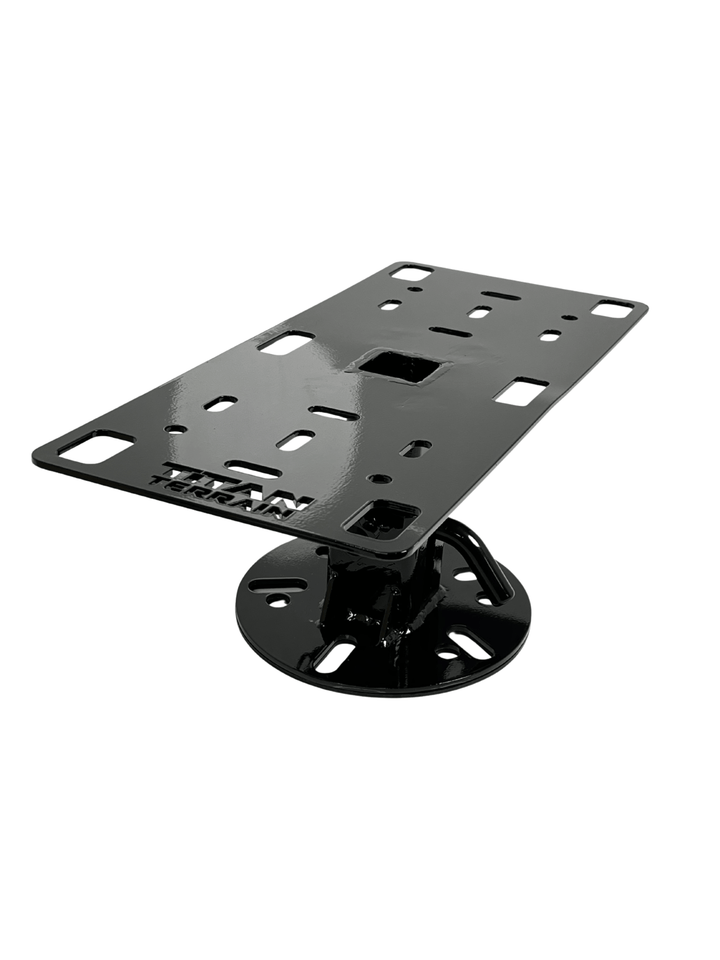 Titan Terrain spare tyre mounting bracket for rugged floor jack